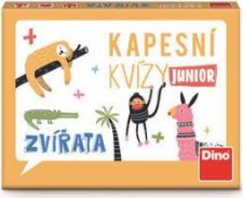 KAPESNÍ KVÍZY JUNIOR - ZVÍŘATA Cestovní hra - main (0)