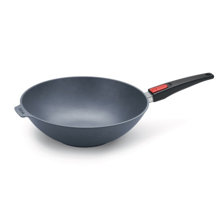 Wok na indukci DIAMOND LITE 32 cm, s odnímatelnou rukojetí, titan, WOLL - main (0)