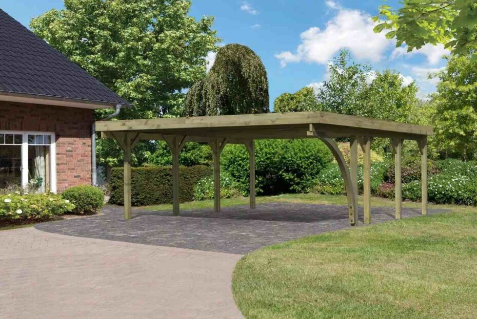 Carport KARIBU CLASSIC 2B 61961 LG3311 - main (0)
