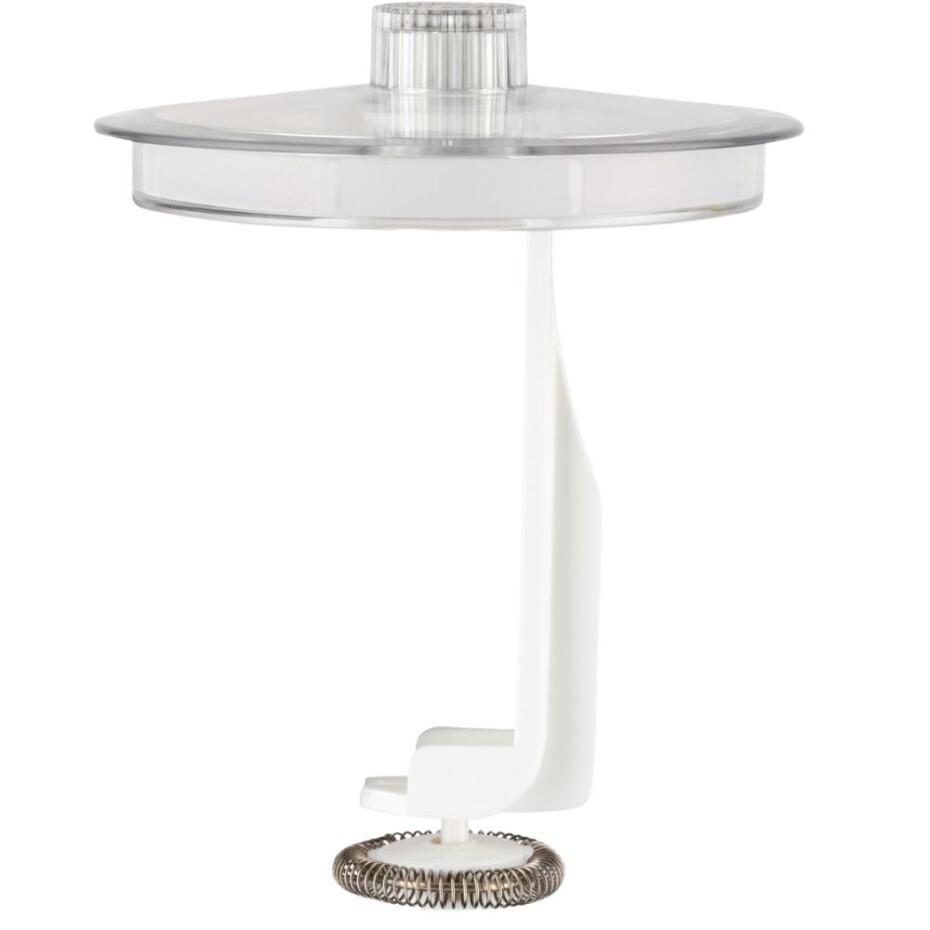 Napěňovač mléka PLISSÉ, bílá, Alessi - main (3)
