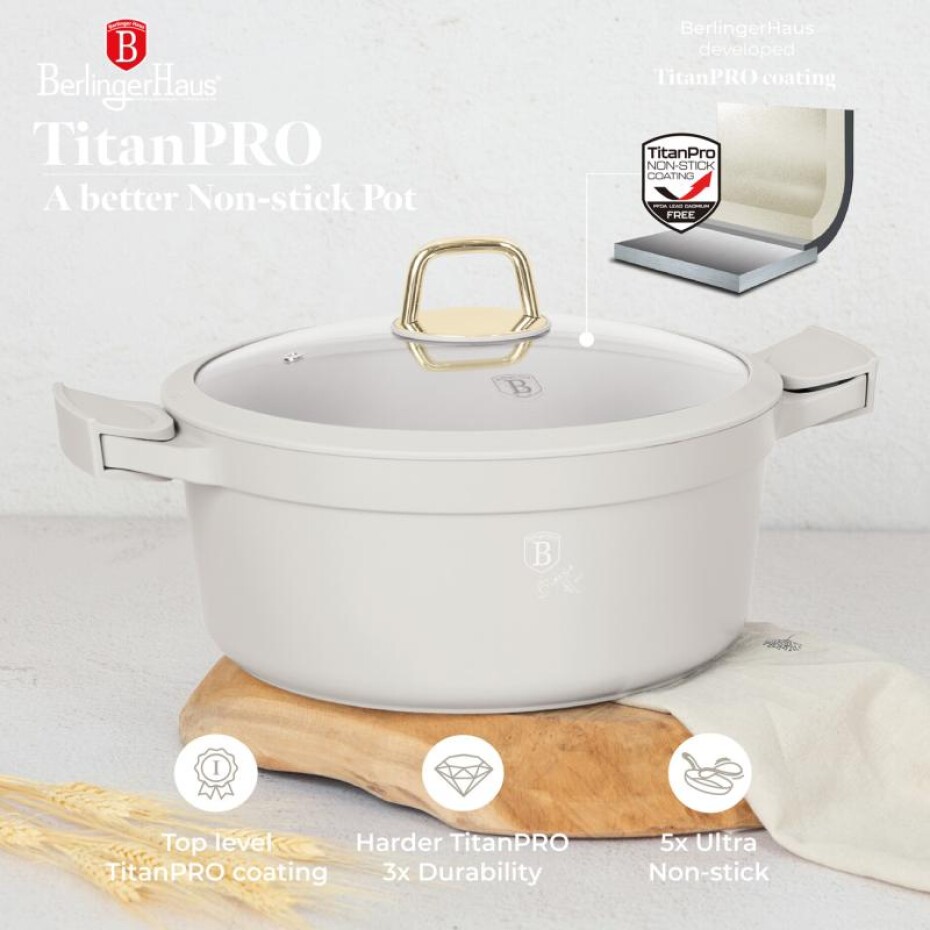 BERLINGERHAUS Kastrol s poklicí s titanovým povrchem 28 cm Sahara Collection BH-7788sleva - main (8)