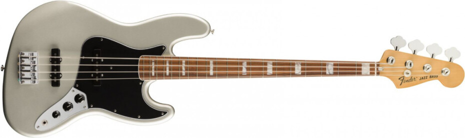Fender Vintera 70s Jazz Bass Inca Silver Pau Ferro - main (0)