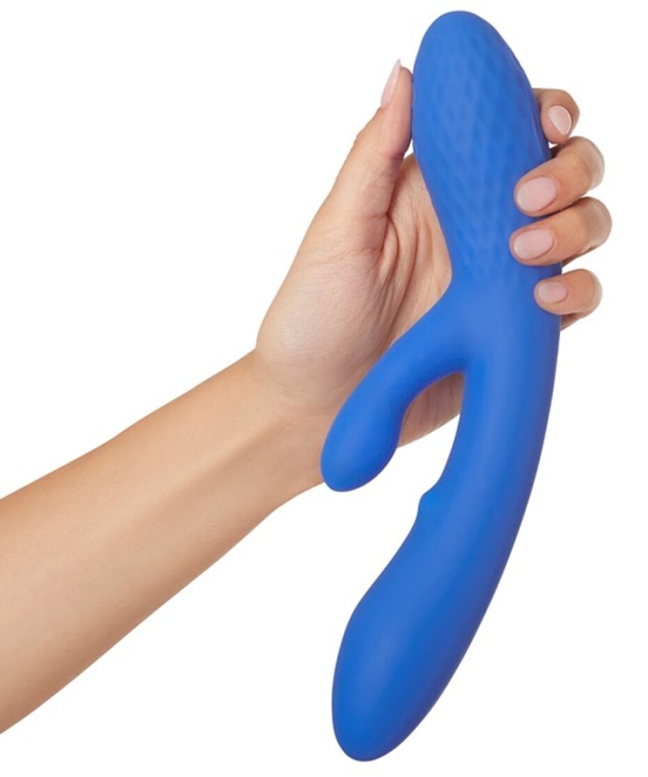 PlusOne Duální vibrační stimulátor, modrá - main (6)