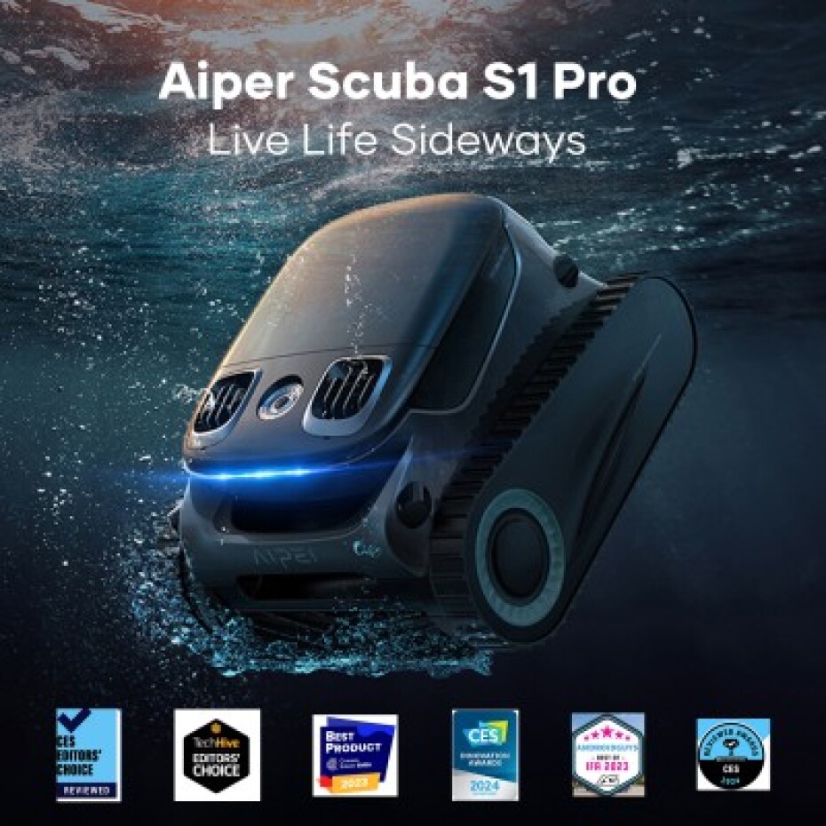 Aiper robotický bezdrátový bazénový vysavač Scuba N1 Pro - main (8)