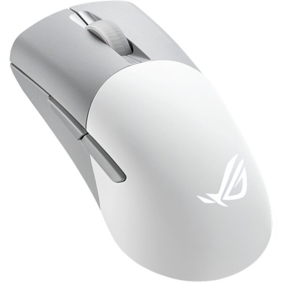 ASUS ROG KERIS Wireless Aimpoint herní myš bílá - main (2)