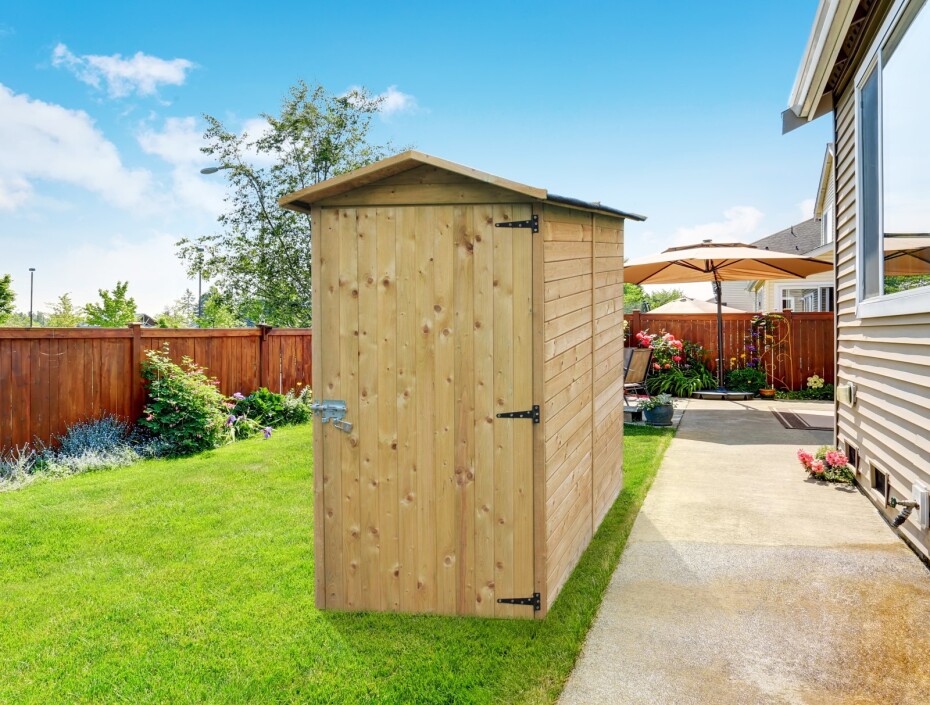Dřevěný domek SOLID ANITA 2 - 90 x 183 cm (S858-1) LG2390 - main (1)