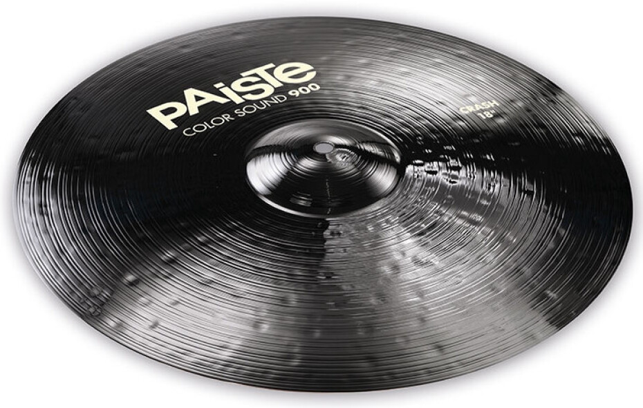 Paiste 900 Color Sound Black Crash 18” - main (0)
