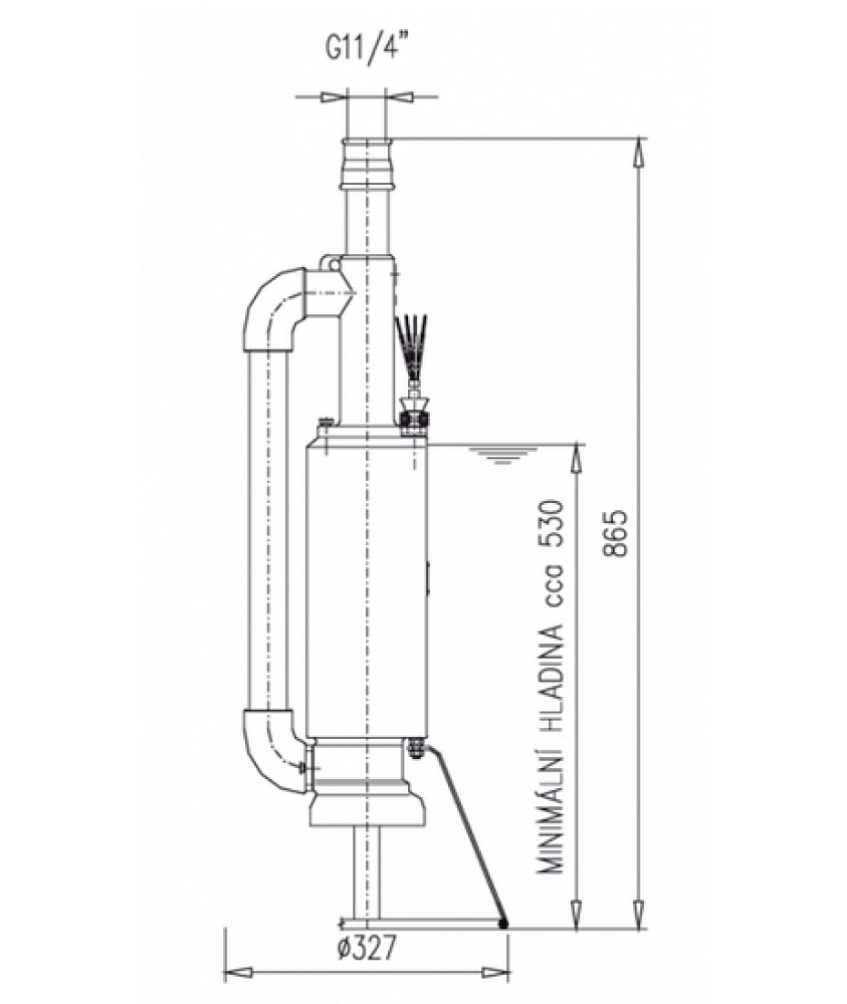 SIGMA PUMPY Sigma EFRU-16-8-GU 5/4" nerez, kalové čerpadlo - main (1)