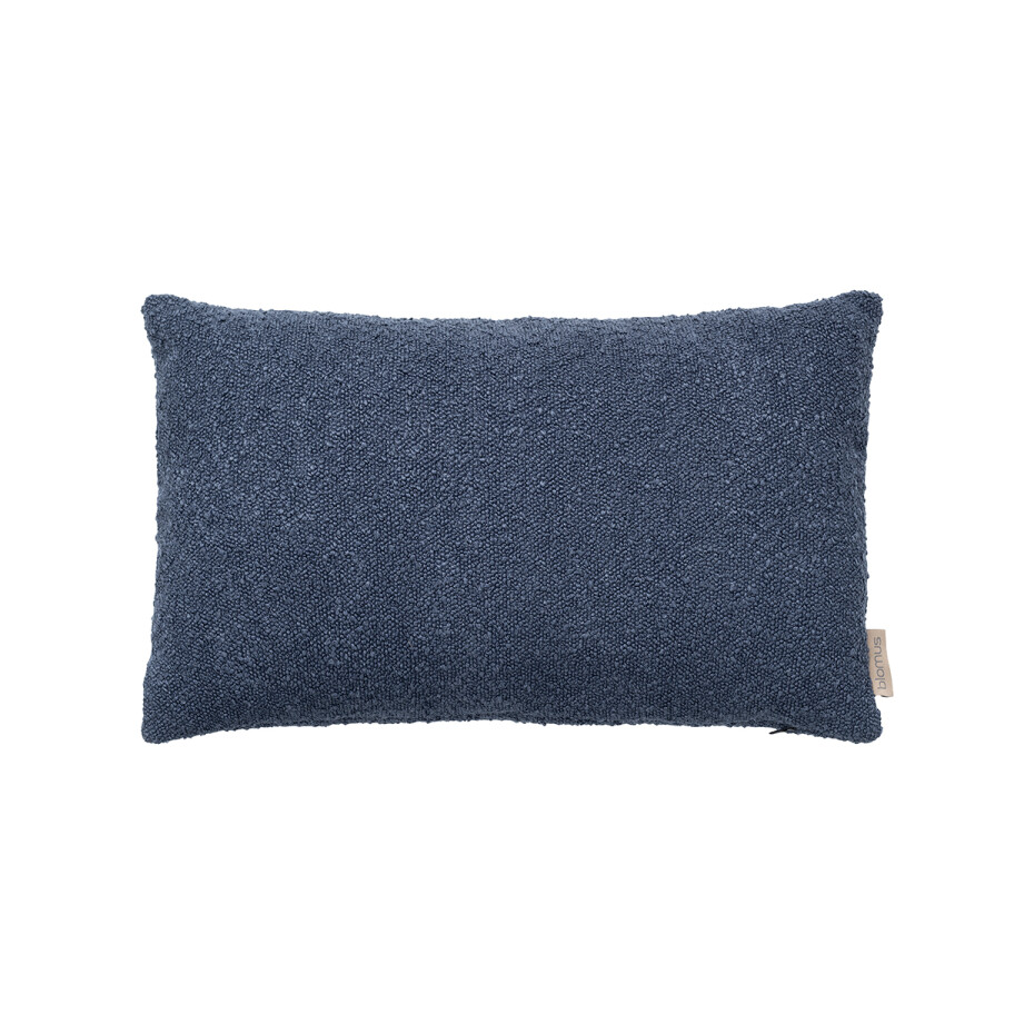 BLOMUS Potah na polštář Boucle 30 x 50 cm tmavě modrý - main (0)