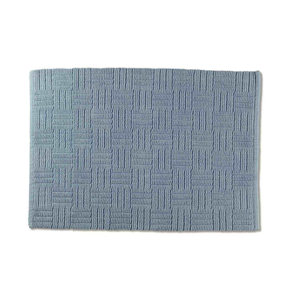 KELA Koupelnová předložka Leana 65x55 cm bavlna modrá KL-23500 - main (0)