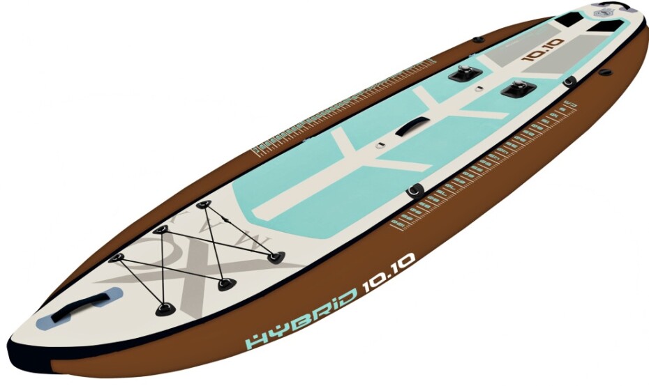 XQMAX Paddleboard pádlovací prkno 330 cm s kompletním příslušenstvím hnědá KO-8DP001530 - main (2)