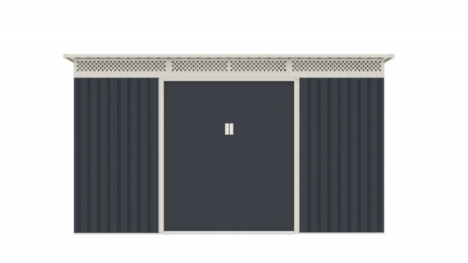 G21 Zahradní domek G21 GRAH 915 - 340 x 269 cm, antracitový G21-6390095 - main (1)