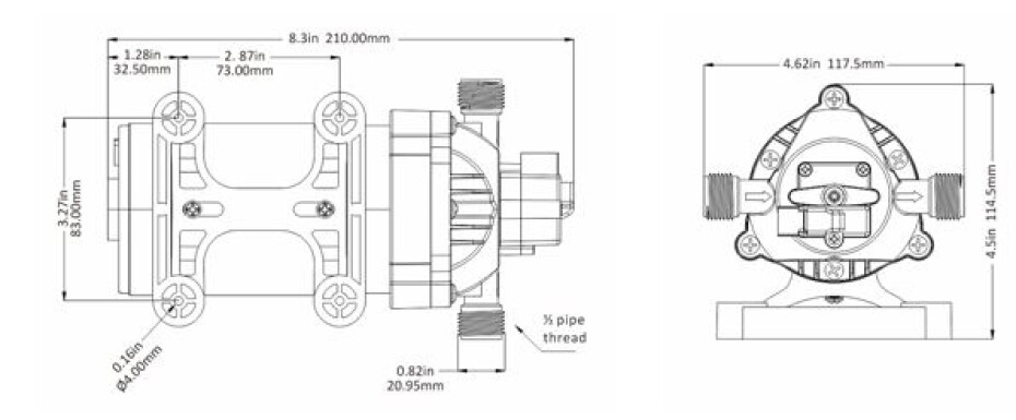 Samonasávací čerpadlo SEAFLO 34 12 V DC - main (3)