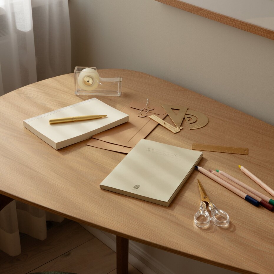 Kancelářšké potřeby STATIONARY, sada 7 ks, mosaz, Umage - main (3)