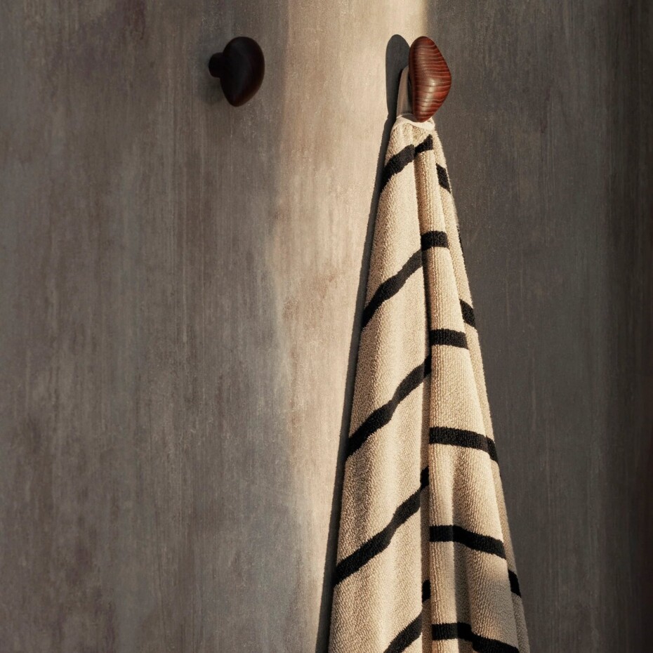 Ručník ALEE 70 x 140 cm, písková, bavlna, ferm LIVING - main (3)