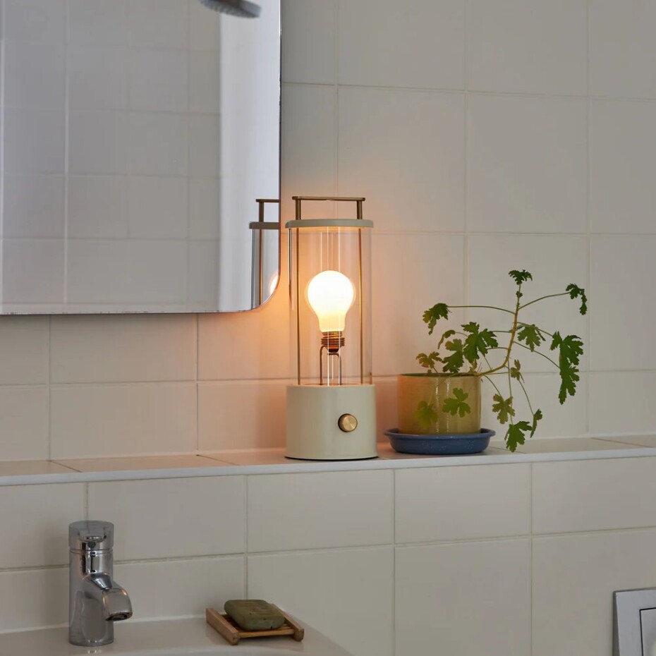 Venkovní stolní lampa THE MUSE 34 cm, bílá, hliník, Tala - main (3)