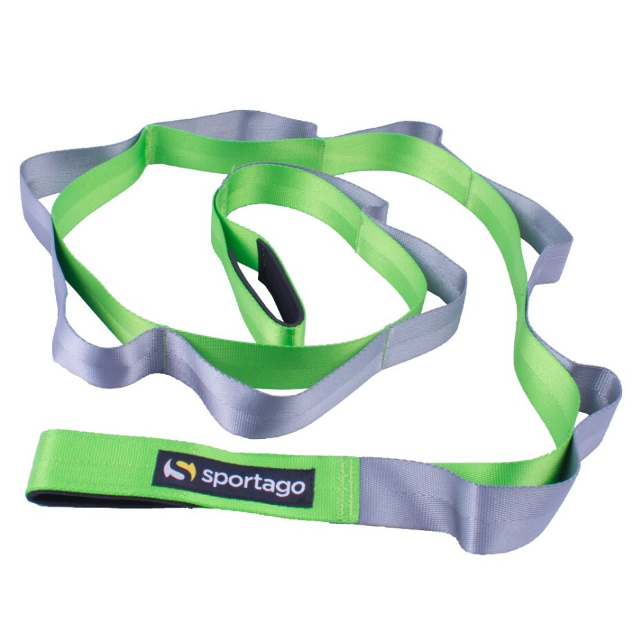 Strečinkový popruh Sportago Yoga Stretch - zelená - main (3)
