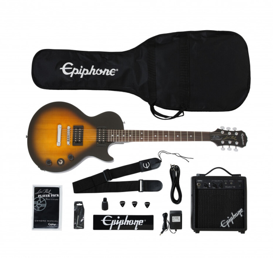 Epiphone Les Paul Player Pack - Vintage Sunburst - main (0)