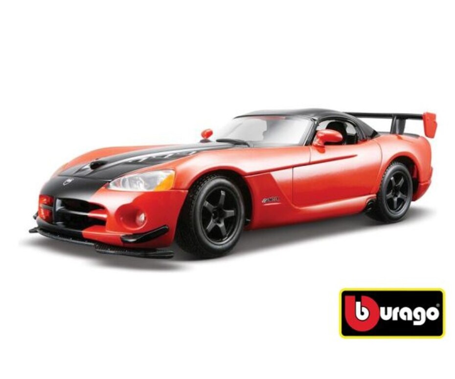 Bburago 1:24 Dodge Viper SRT10 ACR Red/Black, Bburago, W007277 - main (0)