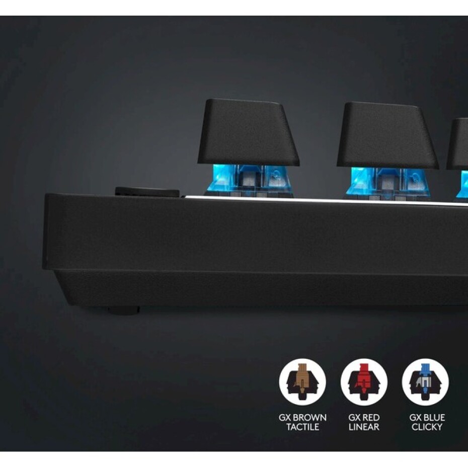 Logitech G PRO X TKL Lightspeed (US) černá - main (2)
