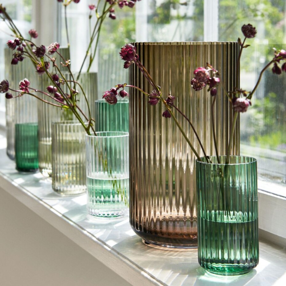 Váza 20 cm, zelená, Lyngby - main (2)
