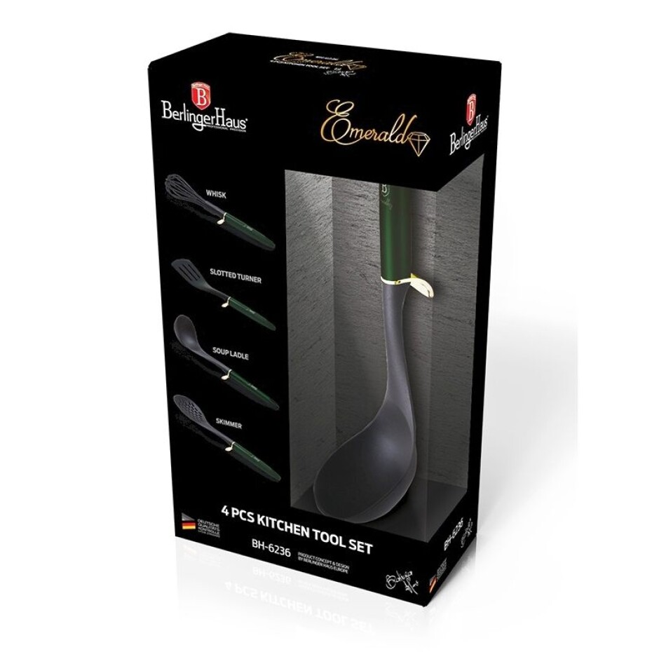 BERLINGERHAUS Kuchyňské náčiní sada 4 ks Emerald Collection BH-6236 - main (2)