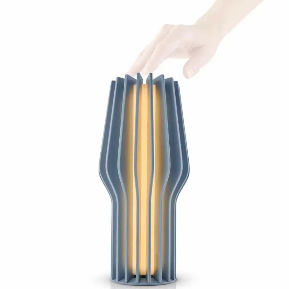 Přenosná stolní lampa RADIANT 25 cm, LED, oblačně modrá, plast, Eva Solo - main (3)