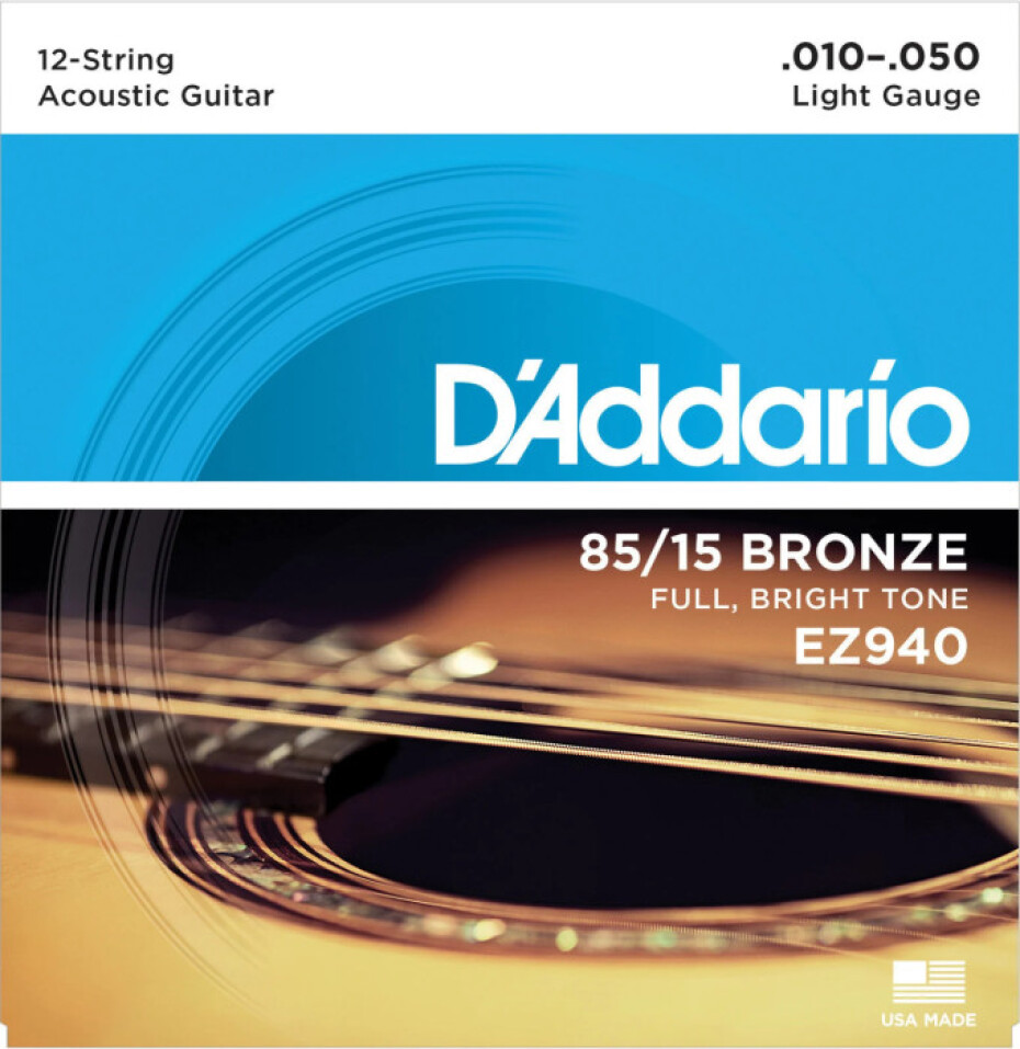 D'Addario EZ940 80/15 Bronze Light - .010 - .050 - main (0)