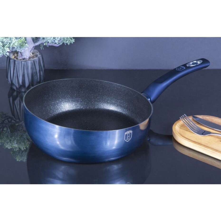 BERLINGERHAUS Pánev prohazovací 26 cm Metallic Line Aquamarine Edition BH-1881 - main (8)