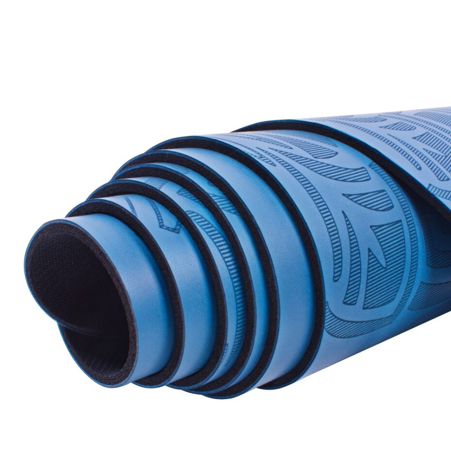 Gumová jóga podložka Sportago Šánti 183x66 cm - tmavě modrá - 4 mm - main (7)