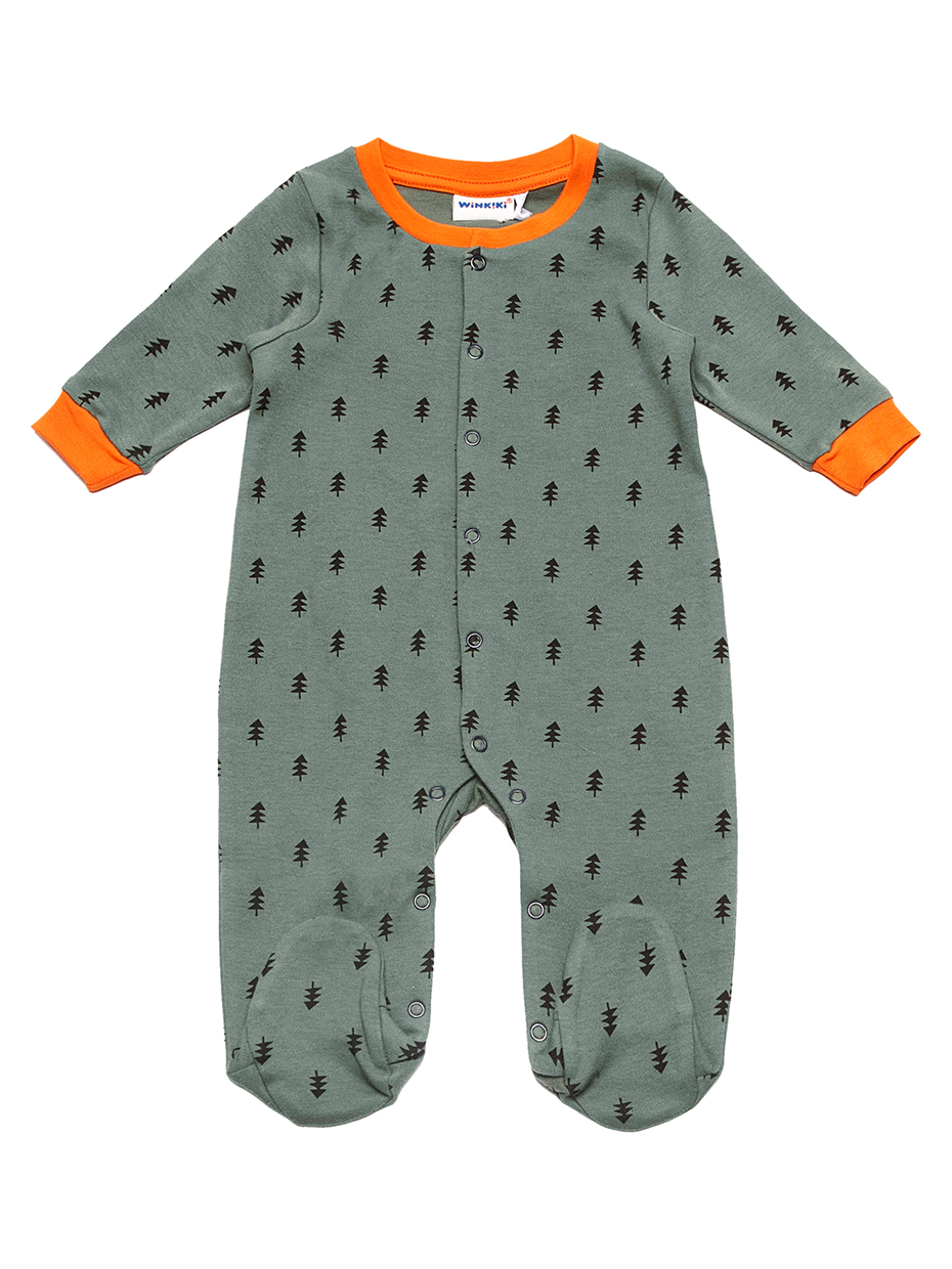 Kojenecký overal - WINKIKI WNB 92532, khaki Barva: Khaki, Velikost: 62 - main (1)