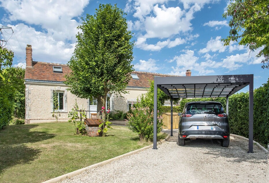 Kovový přístřešek / carport TRIGANO JARDIN LIBECCIO LG2463 - main (3)