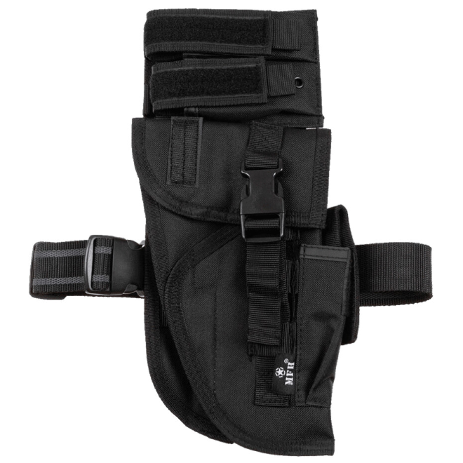 Pouzdro na zbraň - stehenní TACTICAL černé - main (0)