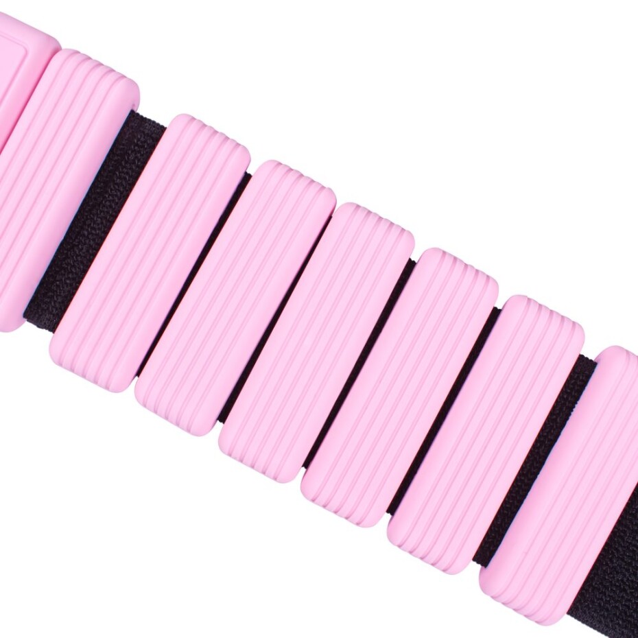 Sportago Fity Groove silikonové závaží na kotníky 2x0,5 kg, růžové - main (1)