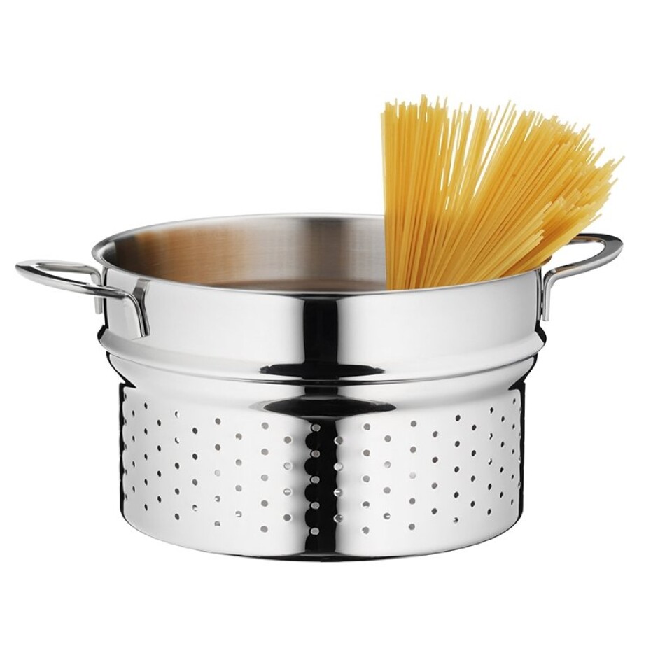 KELA Hrnec na těstoviny nerez s poklicí CAILIN 24cm KL-10991 - main (4)