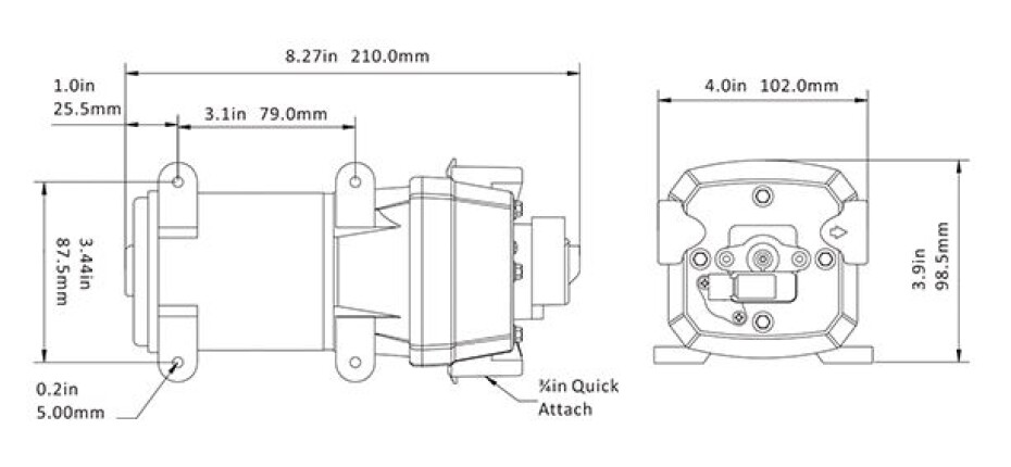 Samonasávací čerpadlo SEAFLO 41 12 V DC - main (3)