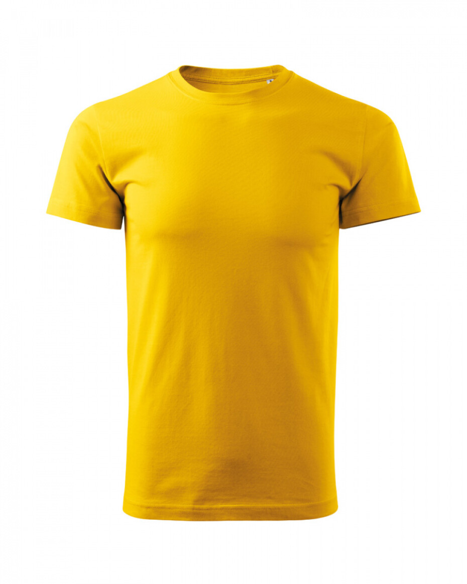 ESHOP - Pánské triko BASIC FREE F29 - S-XXL - žlutá - main (1)