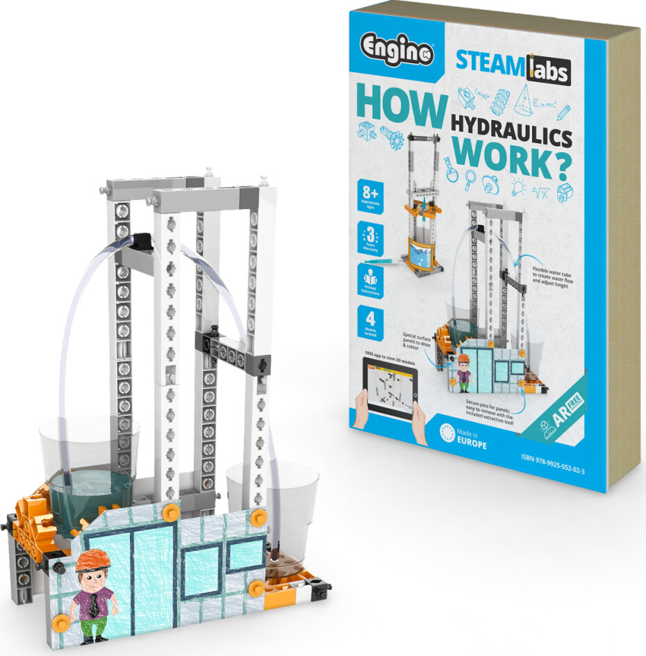 ENGINO Stavebnice Jak funguje hydraulika - main (0)