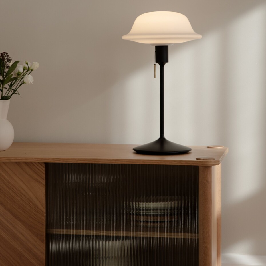 Stolní lampa SANTÉ 42 cm, černá, hliník, Umage - main (1)