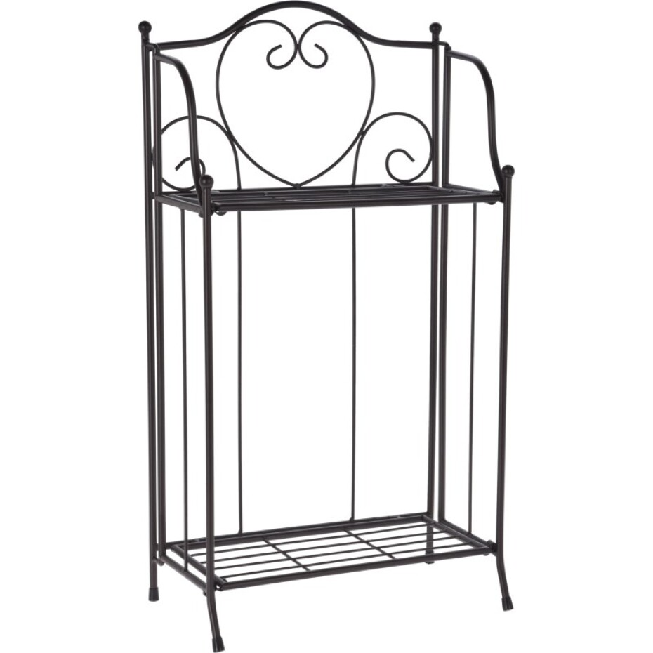 PROGARDEN Stojan na květiny kovový 34 x 18 x 65 cm KO-138000260 - main (0)