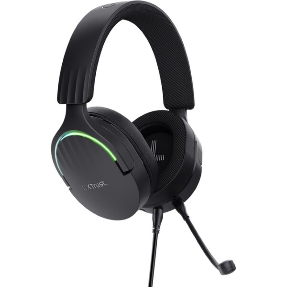 Trust GXT490 Fayzo 7.1 USB herní sluchátka, černá - main (1)
