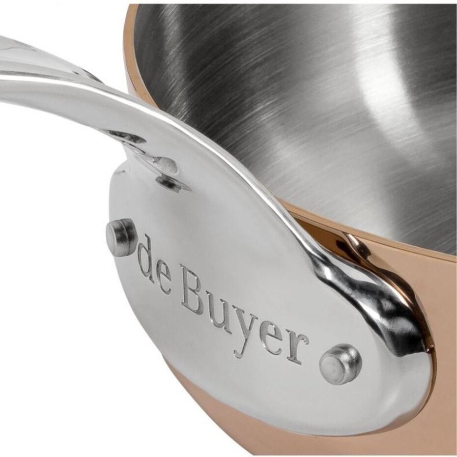 Pánev na soté PRIMA MATERA 24 cm, na indukci, měď, de Buyer - main (3)