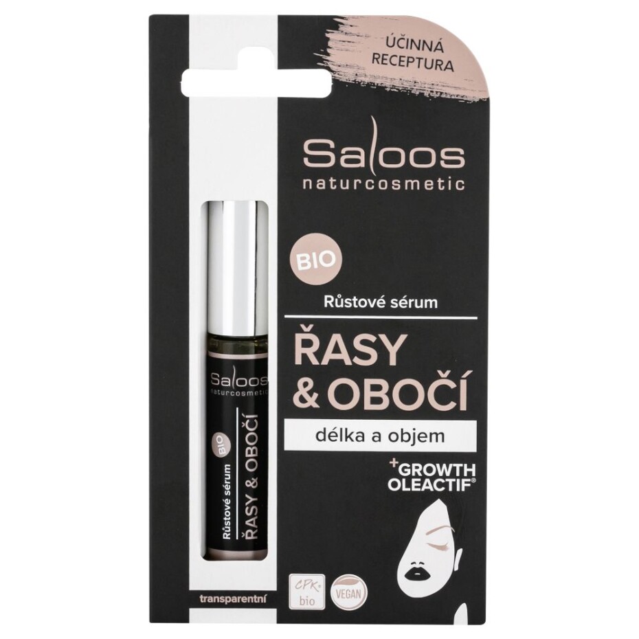 Saloos Bio růstové sérum na řasy a obočí 7 ml - main (0)