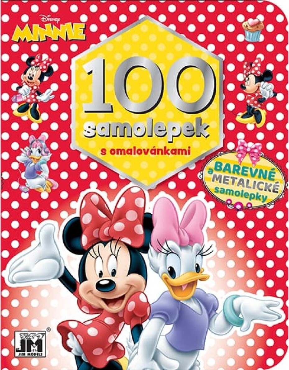 100 samolepek s omalovánkami Minnie - main (0)
