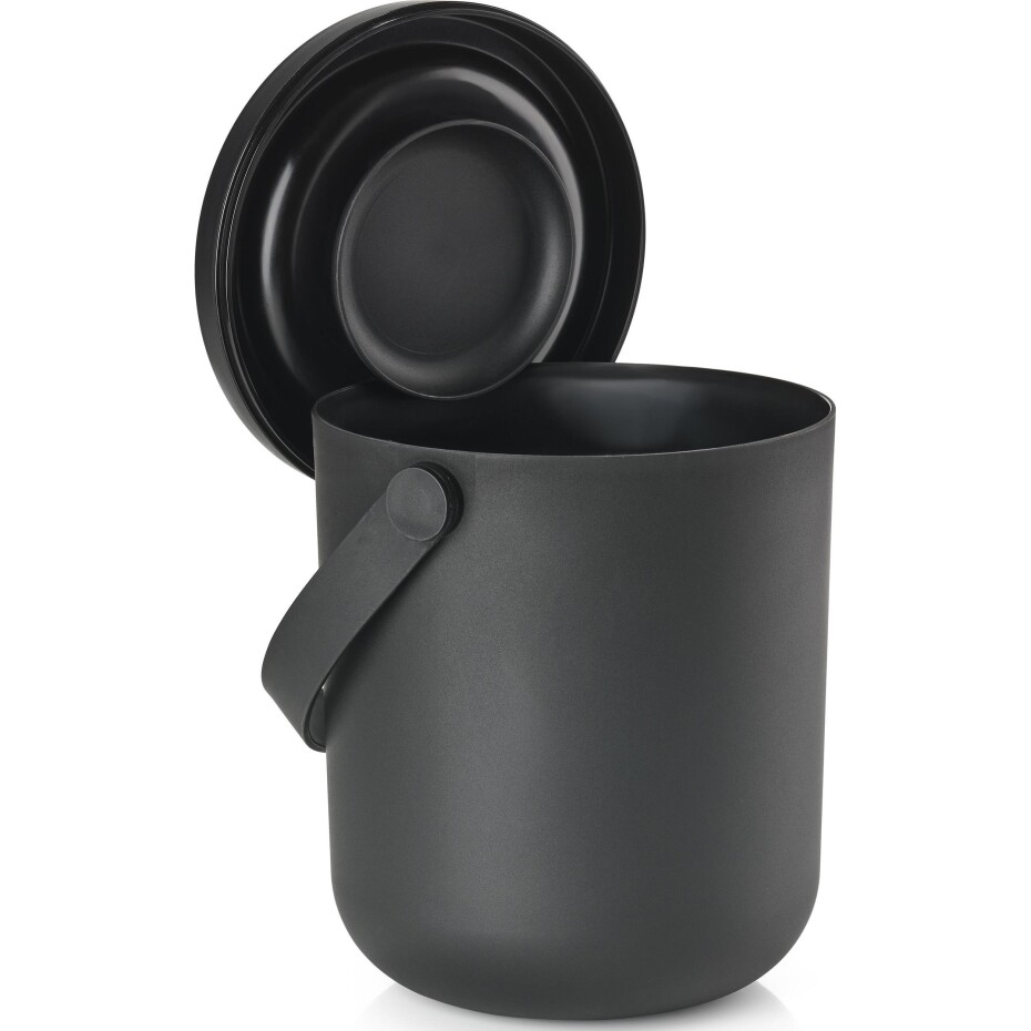 Nádoba na bio odpad 3 l, světle šedá, plast, Zone Denmark - main (6)