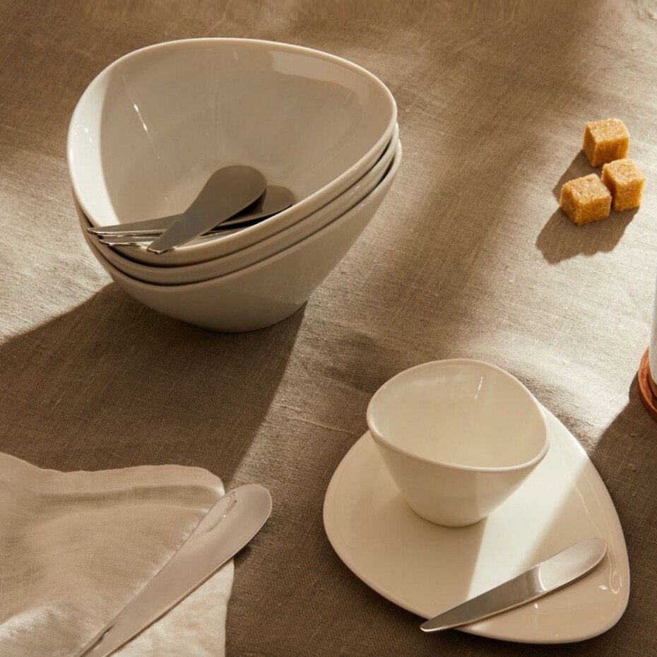 Servírovací mísa COLOMBINA 13 cm, 60 ml, bílá, Alessi - main (1)
