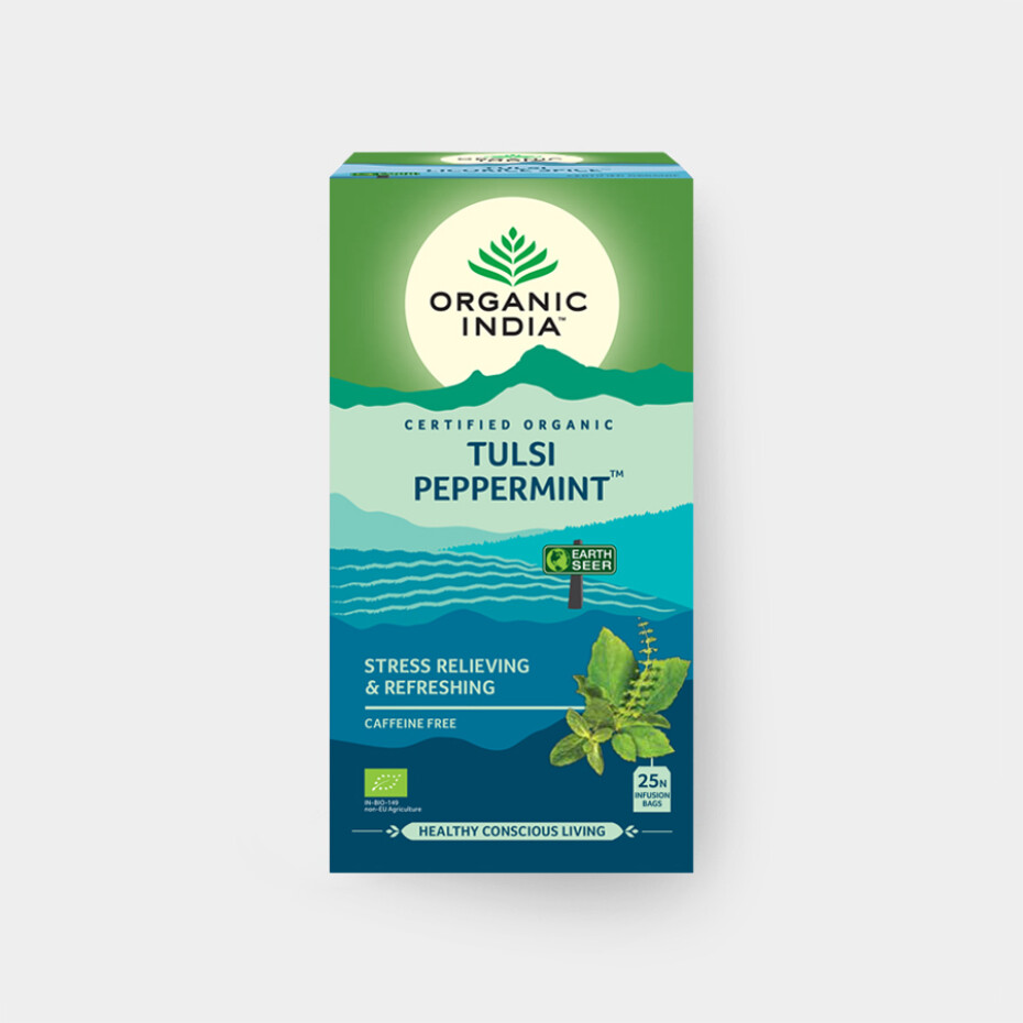 Organic India Tulsi s Mátou BIO, 25 sáčků - main (0)