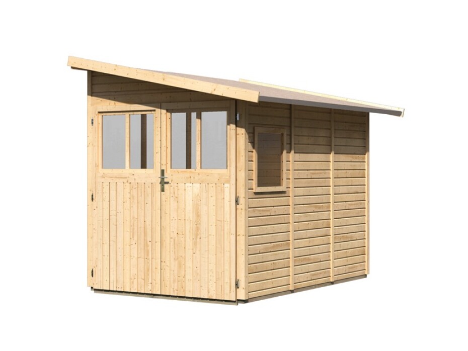 Dřevěný domek KARIBU WANDLITZ 3 (55256) natur LG2729 - main (0)