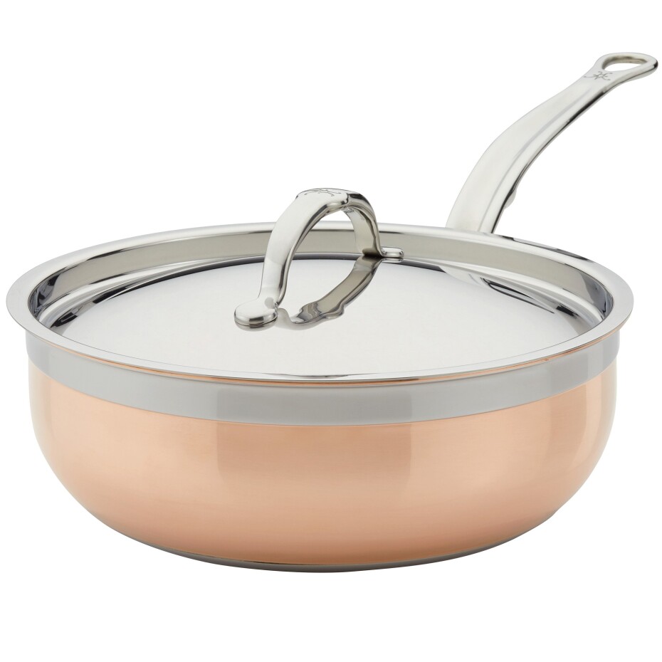 Pánev na soté COPPERBOND 24 cm, 3,3 l, měď, Hestan - main (0)