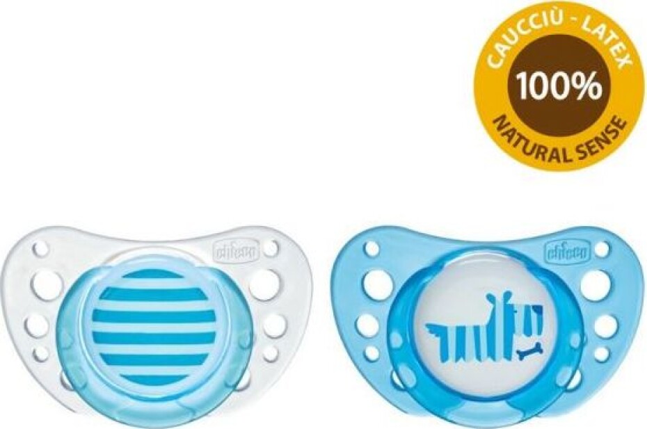 CHICCO Šidítko Physio Air latex chlapec 2 ks (0-6 m+) - main (0)
